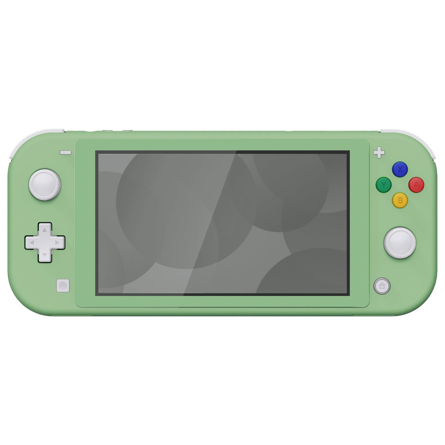 eXtremeRate Retail Matcha Green DIY Replacement Shell for Nintendo Switch Lite, NSL Handheld Controller Housing with Screen Protector, Custom Case Cover for Nintendo Switch Lite - DLP316