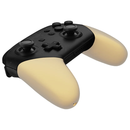 Replacement Handle Grips Shell for Nintendo Switch Pro Controller - Metallic Champagne Gold eXtremeRate