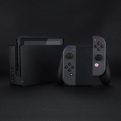 eXtremeRate Retail 7 Colors 9 Modes NS Joycon DFS LED Kit for NS Switch, Multi-Colors Luminated Classical Symbols ABXY Trigger Face Buttons for NS Switch & Switch OLED Model JoyCon - JoyCon NOT Included - NSLED012G2