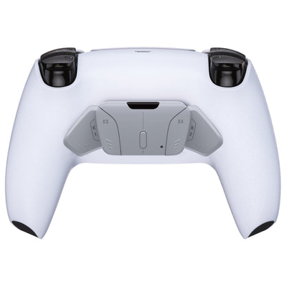 eXtremeRate Retail New Hope Gray Replacement Redesigned K1 K2 K3 K4 Back Buttons Housing Shell for PS5 Controller RISE4 Remap Kit - Controller & RISE4 Remap Board NOT Included - VPFM5010