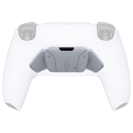 eXtremeRate Retail New Hope Gray Replacement Redesigned K1 K2 K3 K4 Back Buttons Housing Shell for PS5 Controller RISE4 Remap Kit - Controller & RISE4 Remap Board NOT Included - VPFM5010