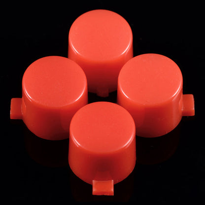 eXtremeRate Retail Solid Red Action Buttons Repair for ps4 Controller -P4J0201