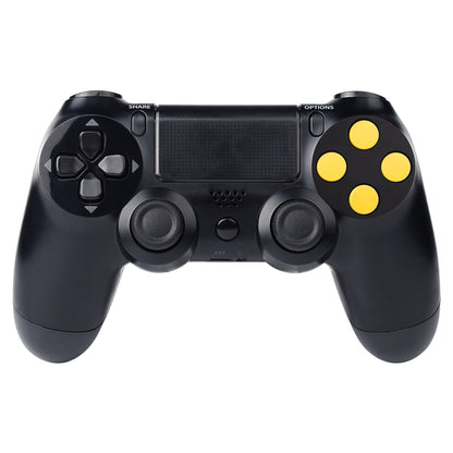 eXtremeRate Retail Solid Yellow Action Buttons Repair for ps4 Controller -P4J0204