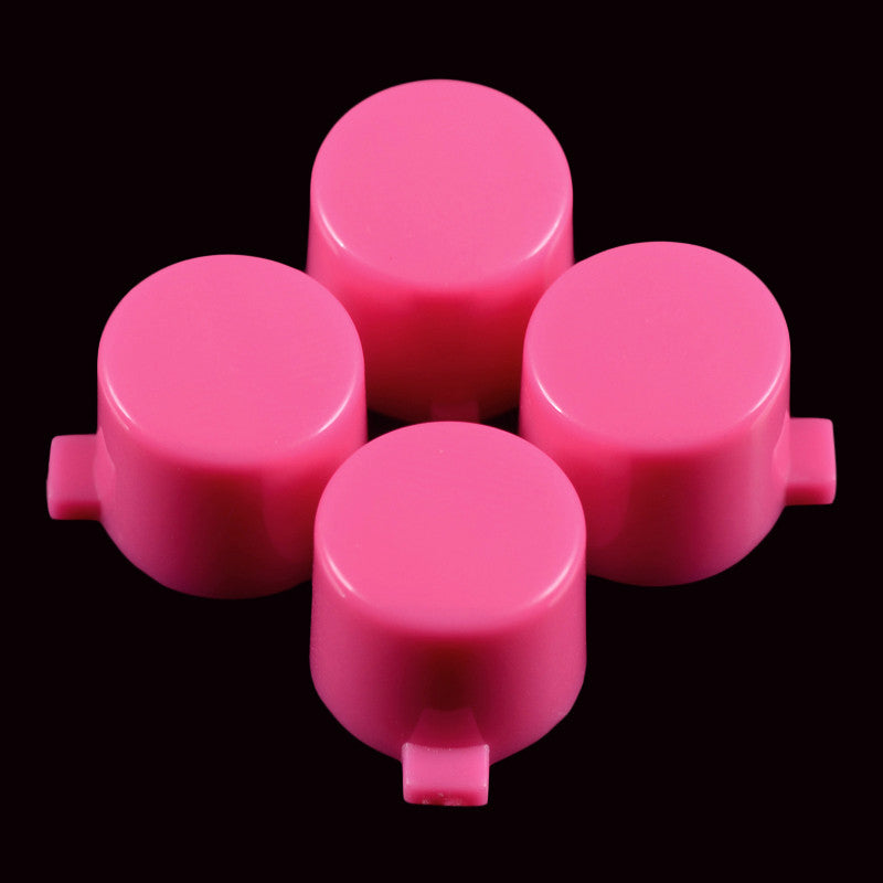 eXtremeRate Retail Solid Pink Action Buttons Repair for ps4 Controller -P4J0205