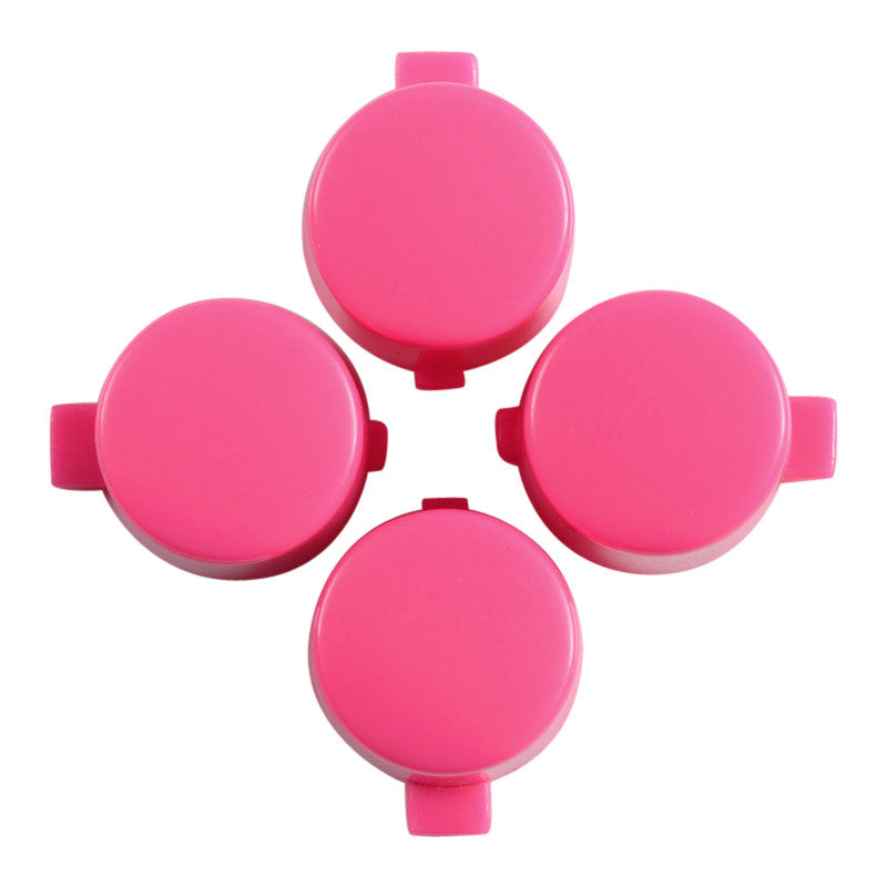 eXtremeRate Retail Solid Pink Action Buttons Repair for ps4 Controller -P4J0205