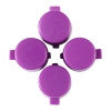 eXtremeRate Retail Solid Purple Action Buttons Repair for ps4 Controller -P4J0206