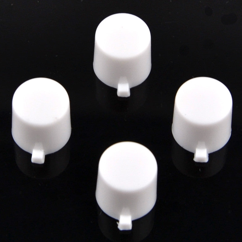 eXtremeRate Retail Solid White Action Buttons Repair for ps4 Controller -P4J0210