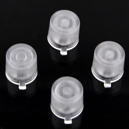 eXtremeRate Retail Transparent Action Buttons Repair for ps4 Controller-P4J0216