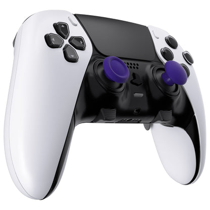 eXtremeRate Retail Purple Replacement Swappable Thumbsticks for PS5 Edge Controller, Custom Interchangeable Analog Stick Joystick Caps for PS5 Edge Controller - Controller & Thumbsticks Base NOT Included - P5J104