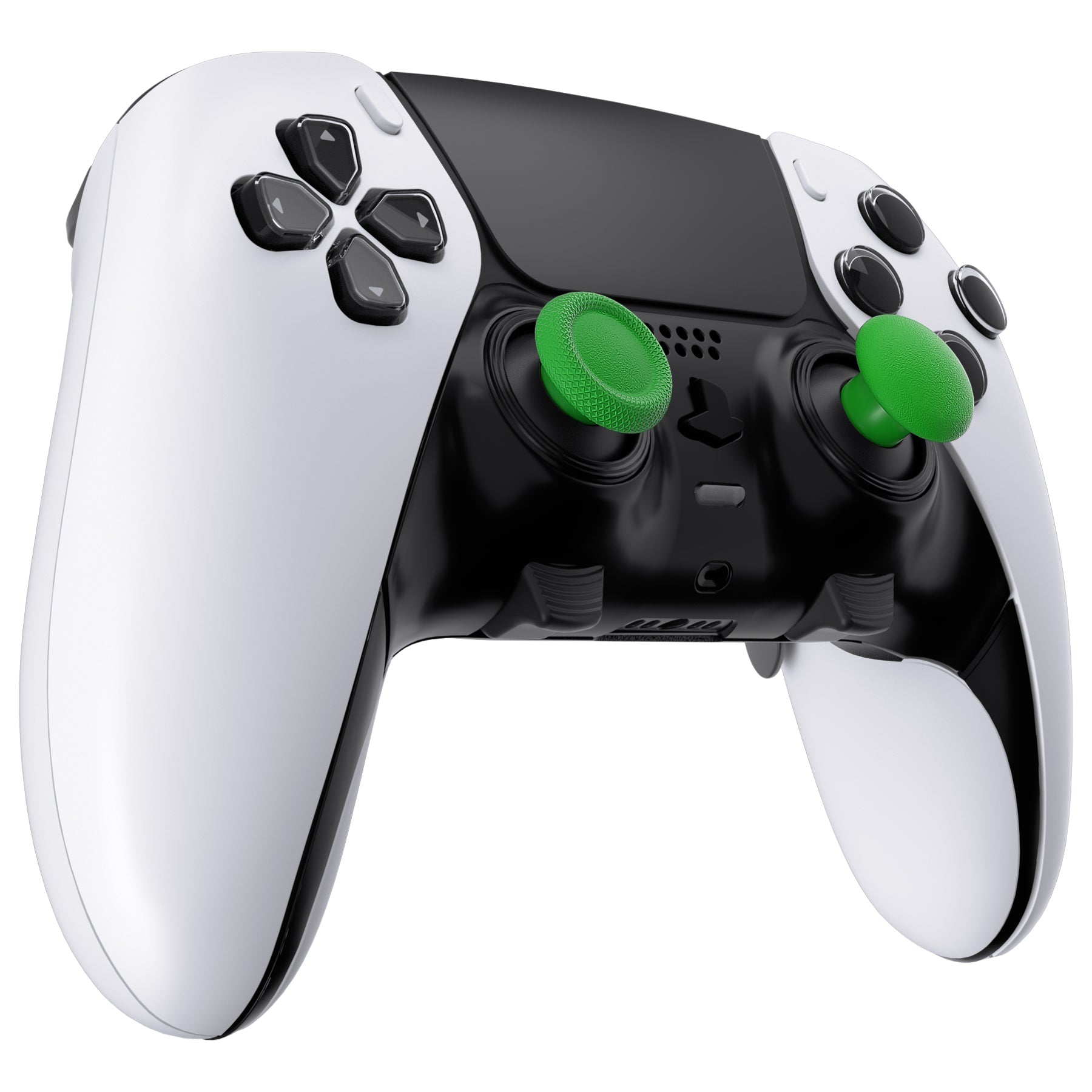 eXtremeRate Retail Green Replacement Swappable Thumbsticks for PS5 Edge Controller, Custom Interchangeable Analog Stick Joystick Caps for PS5 Edge Controller - Controller & Thumbsticks Base NOT Included - P5J107