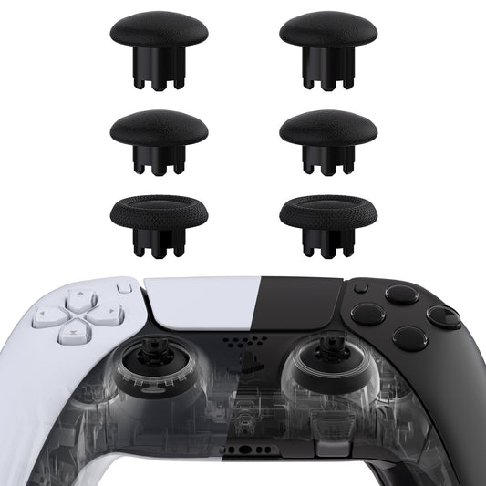 eXtremeRate PS5&PS5 Edge&PS4全モデルコントローラー対応EDGEスティック交換用サムスティック【ブラック】