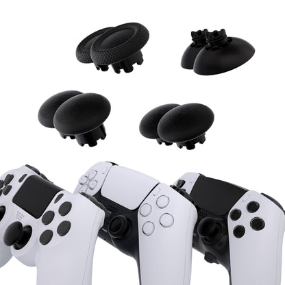 eXtremeRate PS5&PS5 Edge&PS4全モデルコントローラー対応EDGEスティック交換用サムスティック【ブラック】