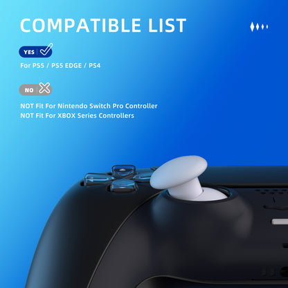 eXtremeRate PS5&PS5 Edge&PS4全モデルコントローラー対応EDGEスティック交換用サムスティック【灰白色】