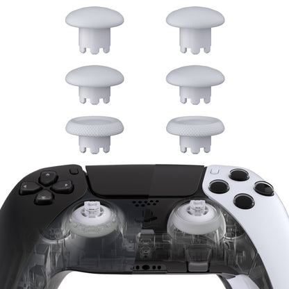 eXtremeRate EDGE Stick Replacement Thumbstick for PS5 & PS4 Controllers (Gray-White)