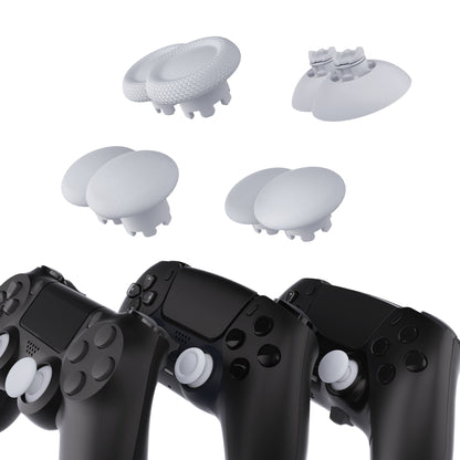 eXtremeRate EDGE Stick Replacement Thumbstick for PS5 & PS4 Controllers (Gray-White)