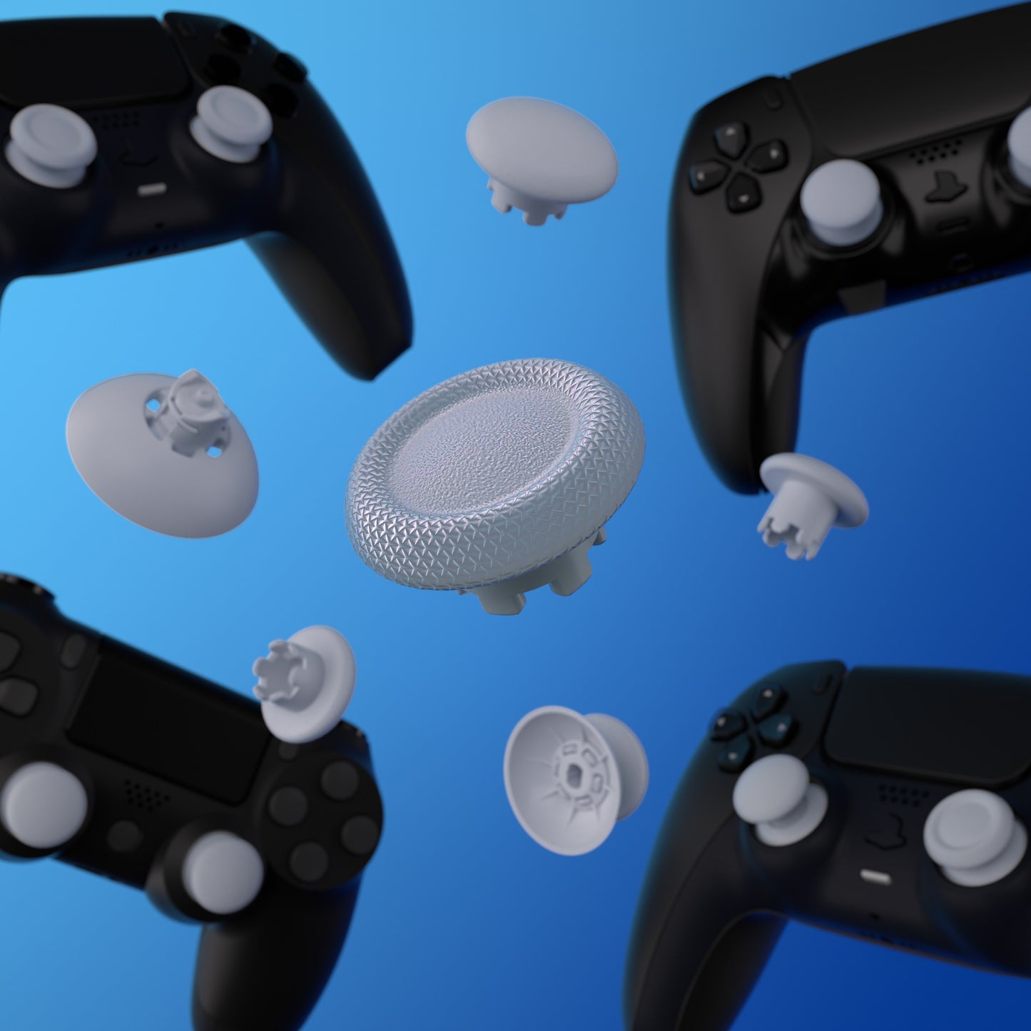 eXtremeRate EDGE Replacement Thumbstick for PS5 & PS4 Controllers (New Hope Gray)