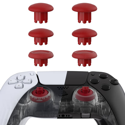 eXtremeRate EDGE Replacement Thumbstick for PS5 & PS4 Controllers (Carmine Red)