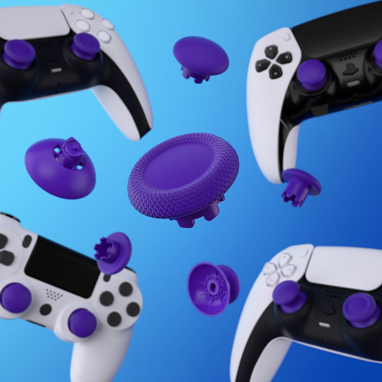 eXtremeRate EDGE Replacement Thumbstick for PS5 & PS4 Controllers (Purple)