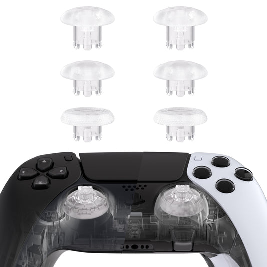 eXtremeRate EDGE Replacement Thumbstick for PS5 & PS4 Controllers (Clear)