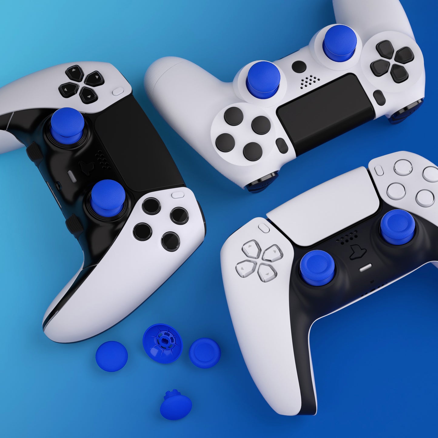 eXtremeRate EDGE Replacement Thumbstick for PS5 & PS4 Controllers (Blue)