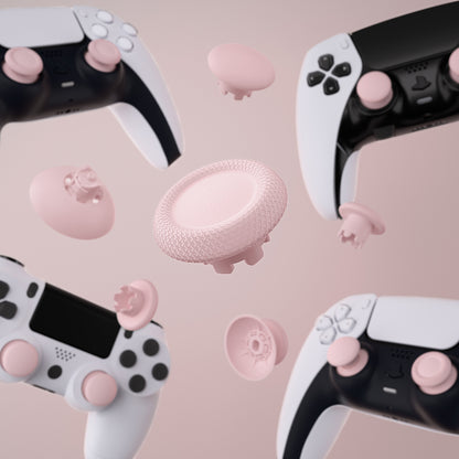 eXtremeRate PS5&PS5 Edge&PS4全モデルコントローラー対応EDGEスティック交換用サムスティック【チェリーブロッサムピンク】
