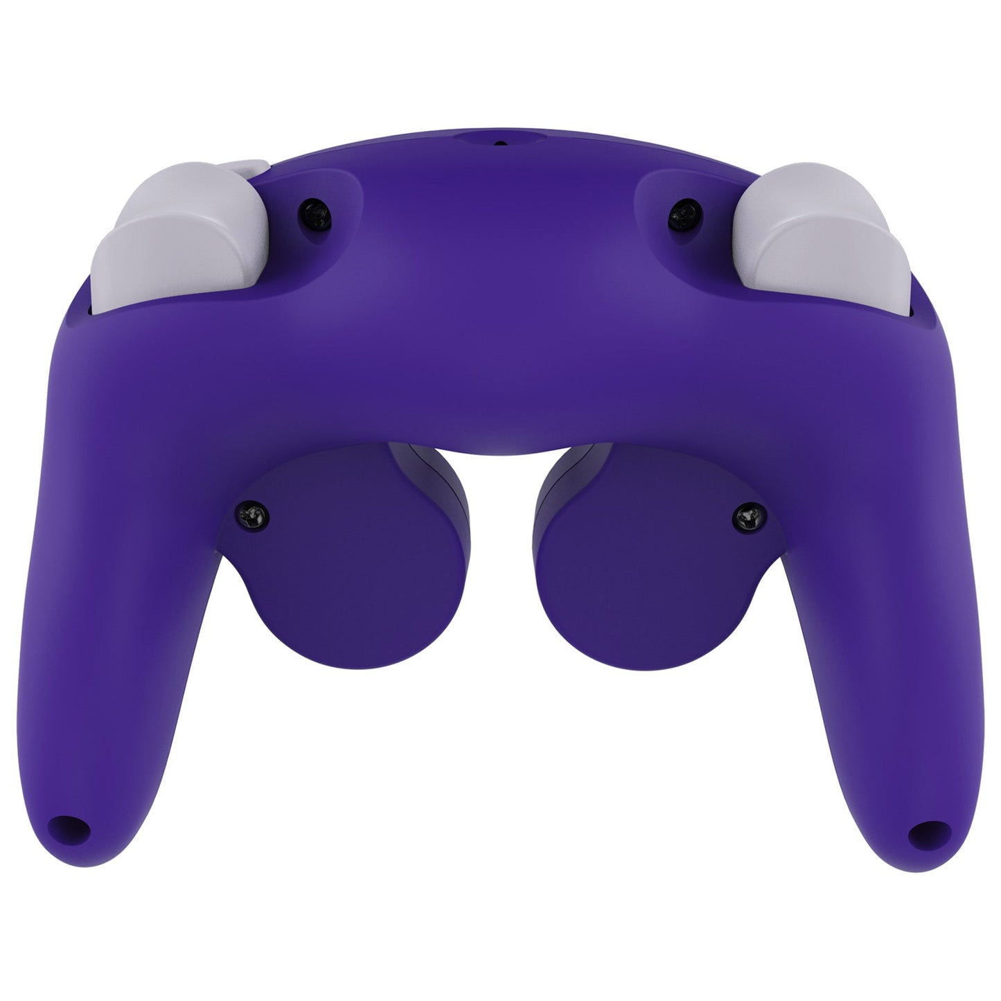 eXtremeRate Retail Purple Replacement Faceplate Backplate with Buttons for Nintendo GameCube Controller - GCNP3006