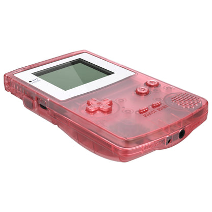 eXtremeRate Retail IPS Ready Upgraded eXtremeRate Cherry Pink Replacement Shell Full Housing Cover & Buttons for Gameboy Color - Fit for GBC OSD IPS & Regular IPS & Standard LCD - Console & IPS Screen NOT Included - QCBM5007