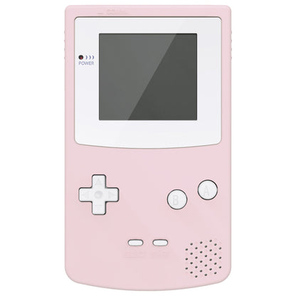 eXtremeRate Retail IPS Ready Upgraded eXtremeRate Cherry Blossoms Pink GBC Replacement Shell Full Housing Cover with Buttons for Gameboy Color - Fit for GBC OSD IPS & Regular IPS & Standard LCD - Console & IPS Screen NOT Included - QCBP3012