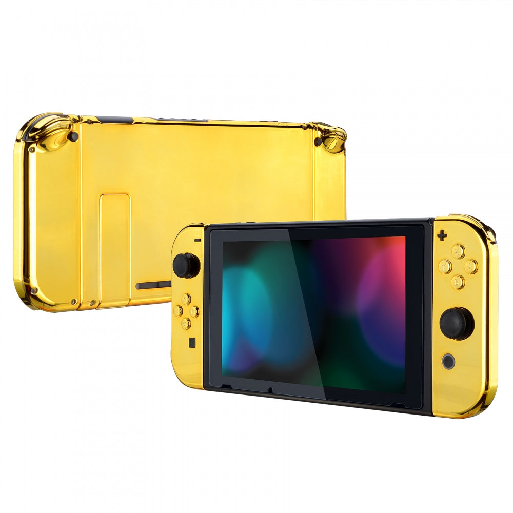 【非売品】Nintendo Switch ゴールデンカラー eXtremeRate Nintendo Switch用交換フルセットシェル＆ボタン