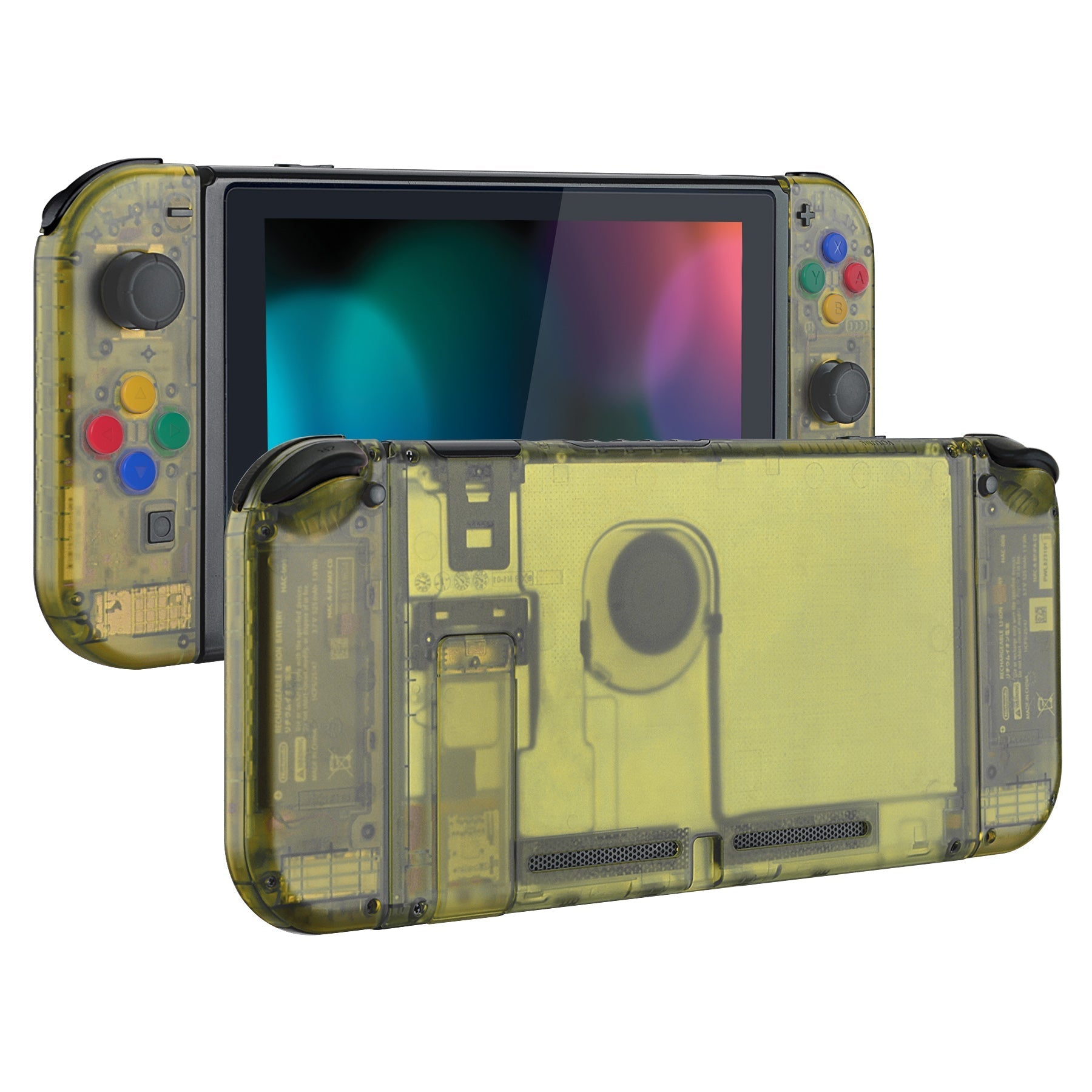 eXtremeRate Nintendo Switch用交換フルセットシェル&ボタン【アンバーイエロー】 – extremerate JP