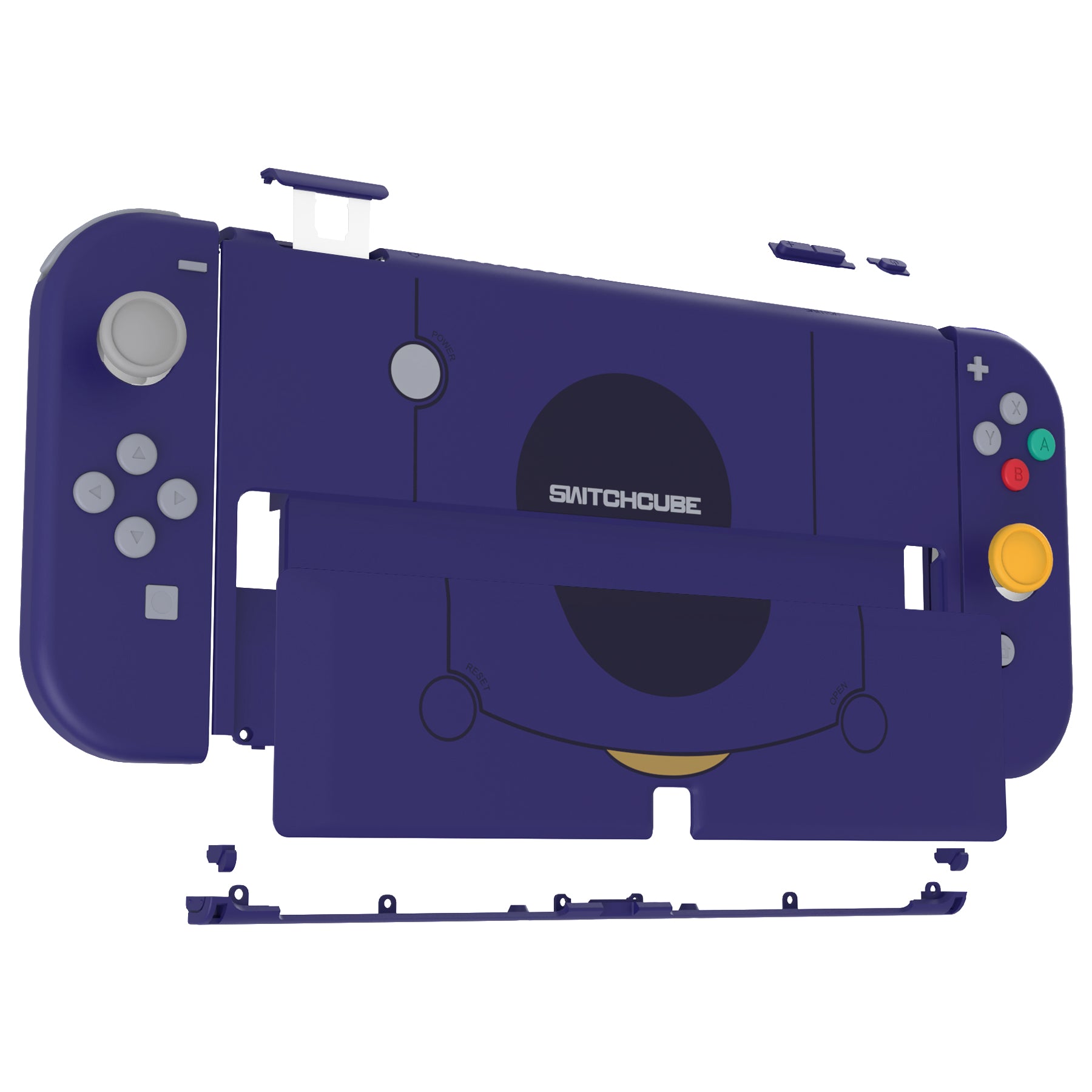 Nintendo switch カスタムフルセット eXtremeRate 任天堂スイッチ有機EL用カスタム交換フルセット
