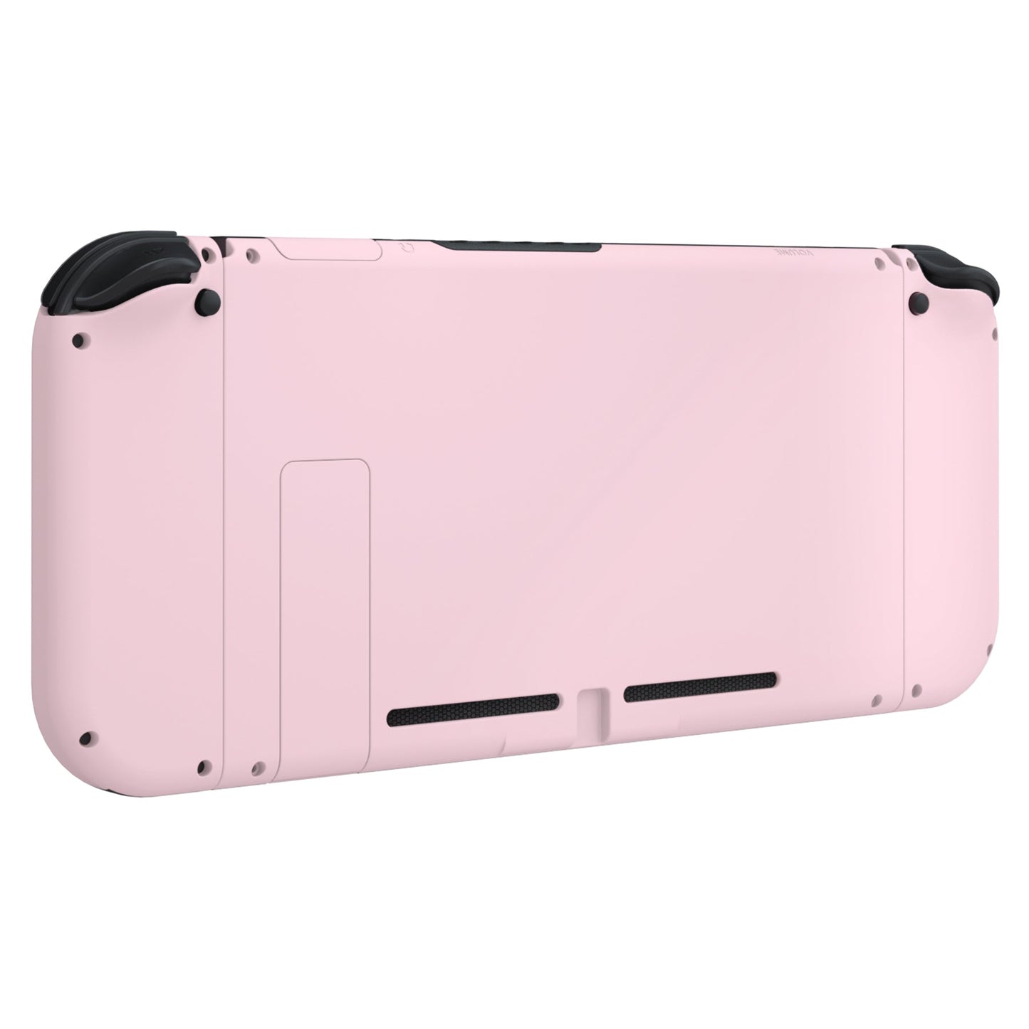 eXtremeRate Retail eXtremeRate Dpad Version Custom Full Set Shell for Nintendo Switch, Soft Touch Grip Replacement Console Back Plate, NS Joycon Handheld Controller Housing with Buttons for Nintendo Switch - Cherry Blossoms Pink - QZP3002