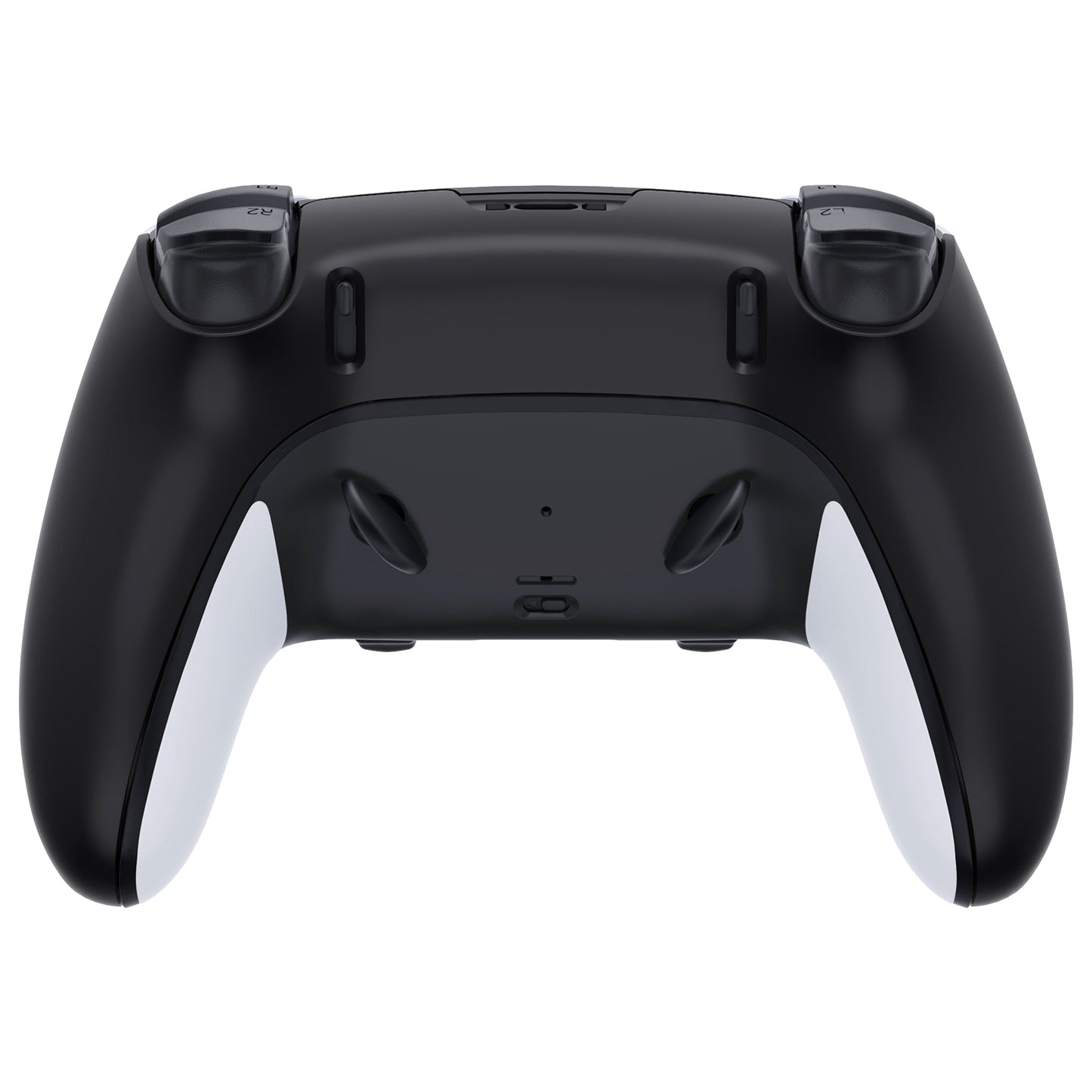 Replacement Back Housing Bottom Shell Compatible with PS5 Edge Controller - Black eXtremeRate