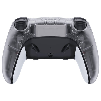 Replacement Back Housing Bottom Shell Compatible with PS5 Edge Controller - Clear eXtremeRate