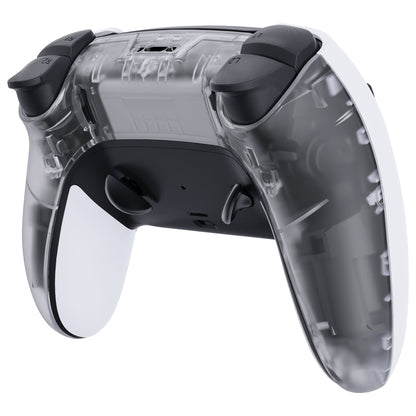 Replacement Back Housing Bottom Shell Compatible with PS5 Edge Controller - Clear eXtremeRate