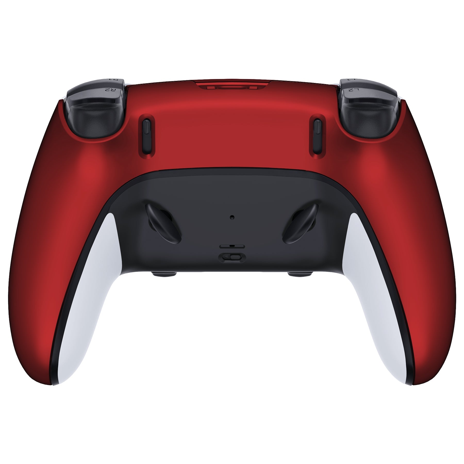 Replacement Back Housing Bottom Shell Compatible with PS5 Edge Controller - Scarlet Red eXtremeRate