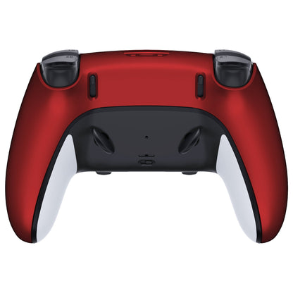 Replacement Back Housing Bottom Shell Compatible with PS5 Edge Controller - Scarlet Red eXtremeRate