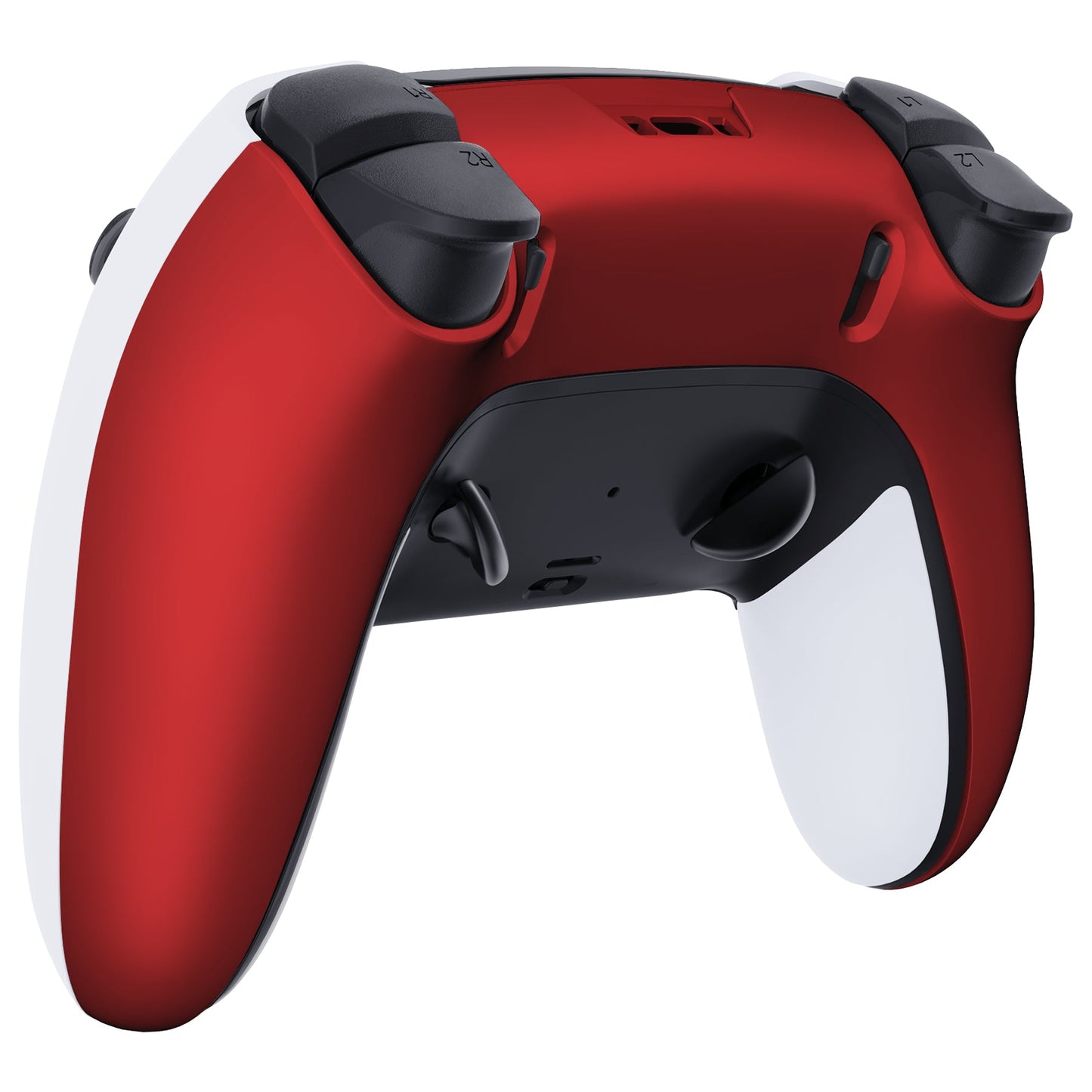 Replacement Back Housing Bottom Shell Compatible with PS5 Edge Controller - Scarlet Red eXtremeRate