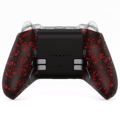 Replacement Bottom Shell Case for Xbox Elite Series 2 & Elite Series 2 Core Controller Model 1797 - Textured Red eXtremeRate