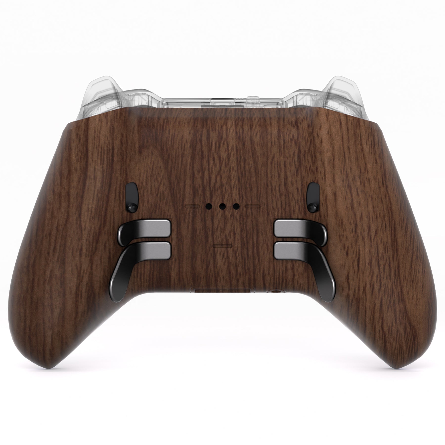 Replacement Bottom Shell Case for Xbox Elite Series 2 & Elite Series 2 Core Controller Model 1797 - Wood Grain eXtremeRate