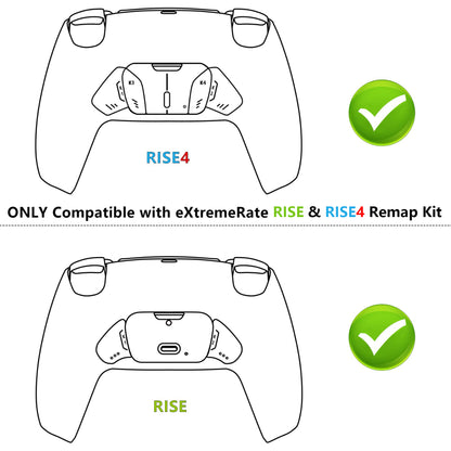 eXtremeRate PS5コントローラーBDM-010/020対応eXtremeRate Rise &Rise4 リマップキット用交換L1L2 R1R2 FPCリボンケーブル