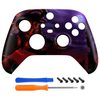 Replacement  Faceplate Front Housing Shell for Xbox Series X & S Controller - Dragon King eXtremeRate