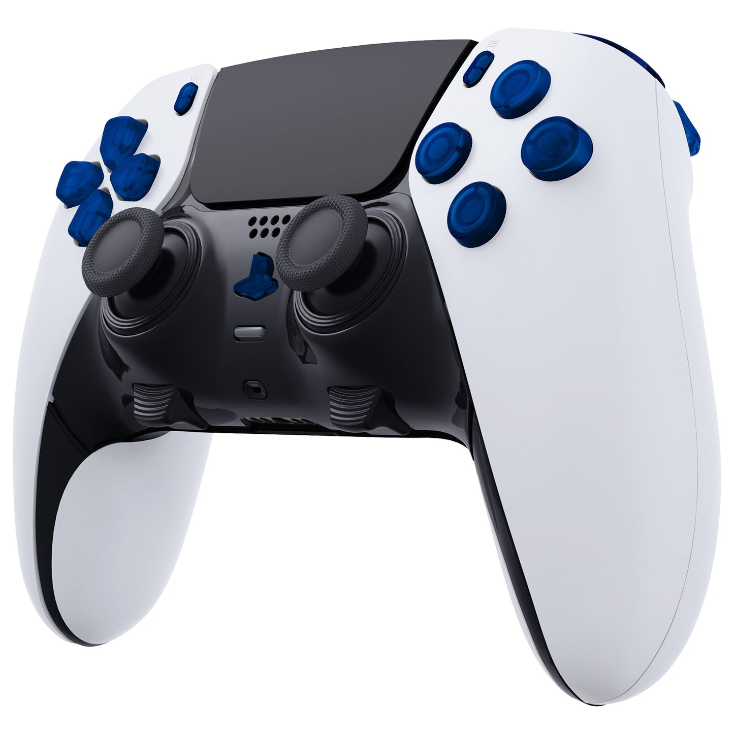 Replacement Full Set Buttons Compatible with PS5 Edge Controller - Clear Blue eXtremeRate