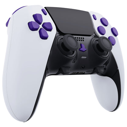 Replacement Full Set Buttons Compatible with PS5 Edge Controller - Purple eXtremeRate