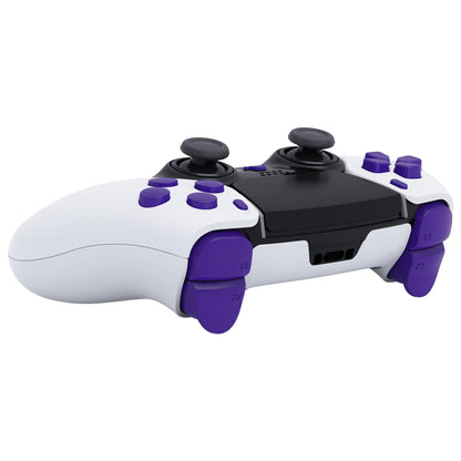 Replacement Full Set Buttons Compatible with PS5 Edge Controller - Purple eXtremeRate