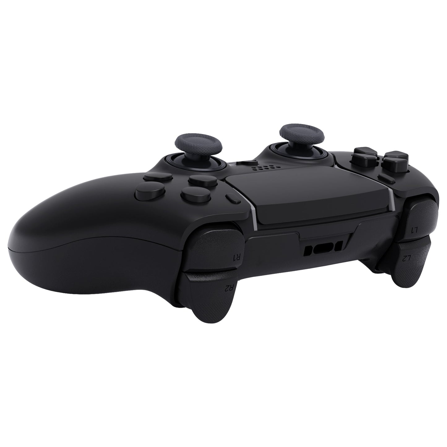 Replacement Full Set Shells with Buttons Compatible with PS5 Edge Controller - Black eXtremeRate