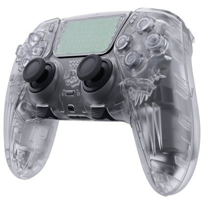 Replacement Full Set Shells with Buttons Compatible with PS5 Edge Controller - Clear eXtremeRate