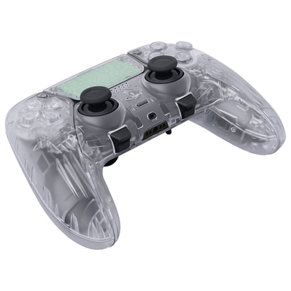 Replacement Full Set Shells with Buttons Compatible with PS5 Edge Controller - Clear eXtremeRate