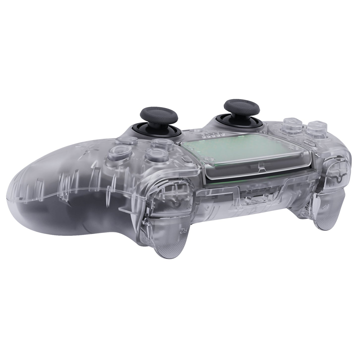 Replacement Full Set Shells with Buttons Compatible with PS5 Edge Controller - Clear eXtremeRate