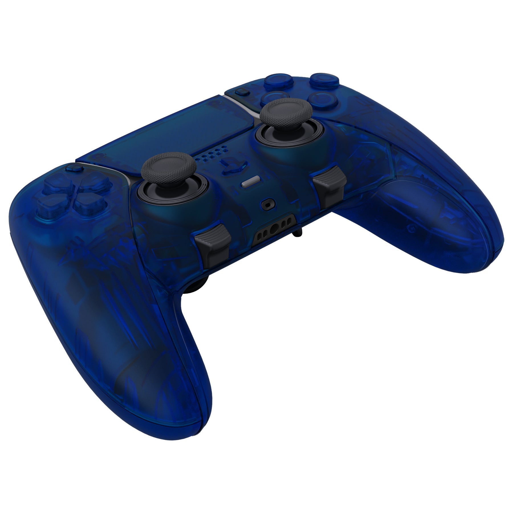 Replacement Full Set Shells with Buttons Compatible with PS5 Edge Controller - Clear Blue eXtremeRate